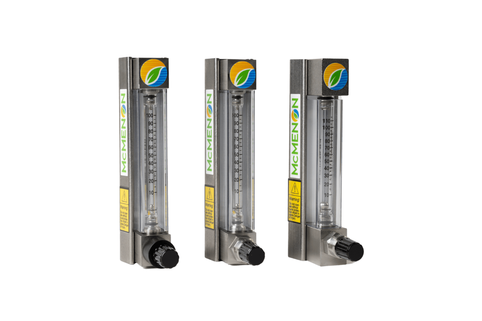 A61 rotameter i 315 kropp med rør og flyter for måling av flow.