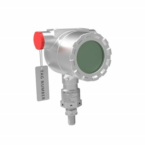 FlowPod display for installasjon direkte på flowmeteret fra KEM. Stort display.